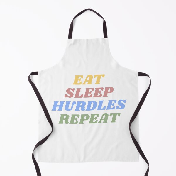 Item preview, Eat Sleep Hurdles Repeat - Primary Colors designed and sold by yumiso.
