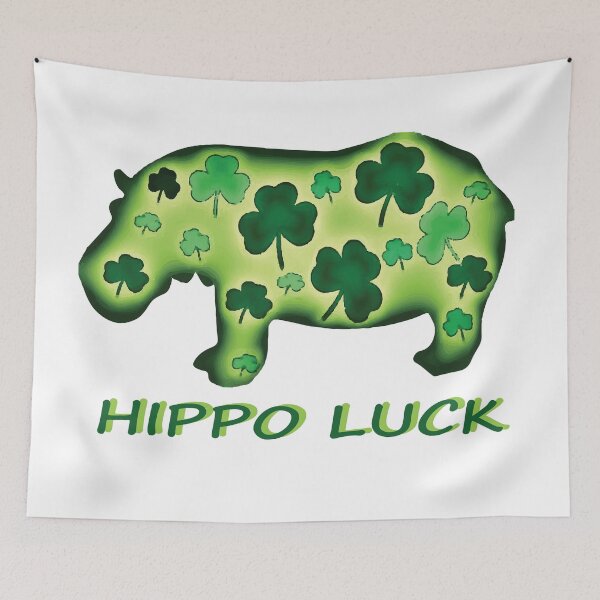 Item preview, Hippo Luck designed and sold by JAZTshirt.