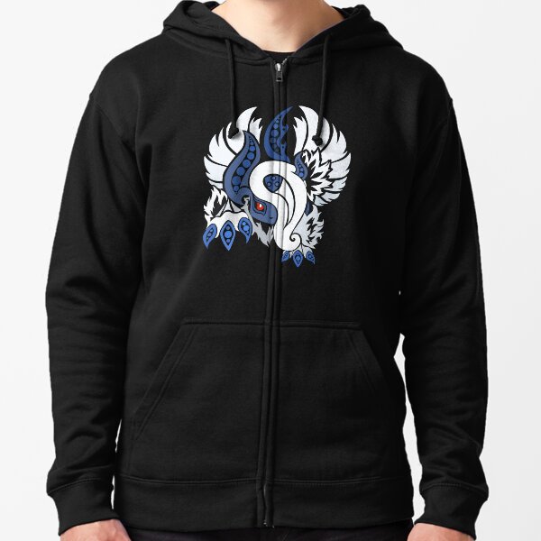Mega Absol - Yin and Yang Evolved! Zipped Hoodie
