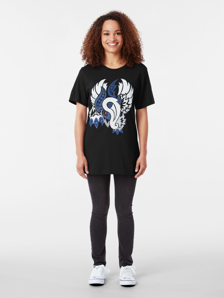 Alternate view of Mega Absol - Yin and Yang Evolved! Slim Fit T-Shirt