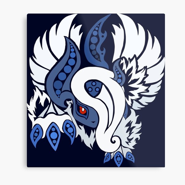 Mega Absol - Yin and Yang Evolved! Metal Print