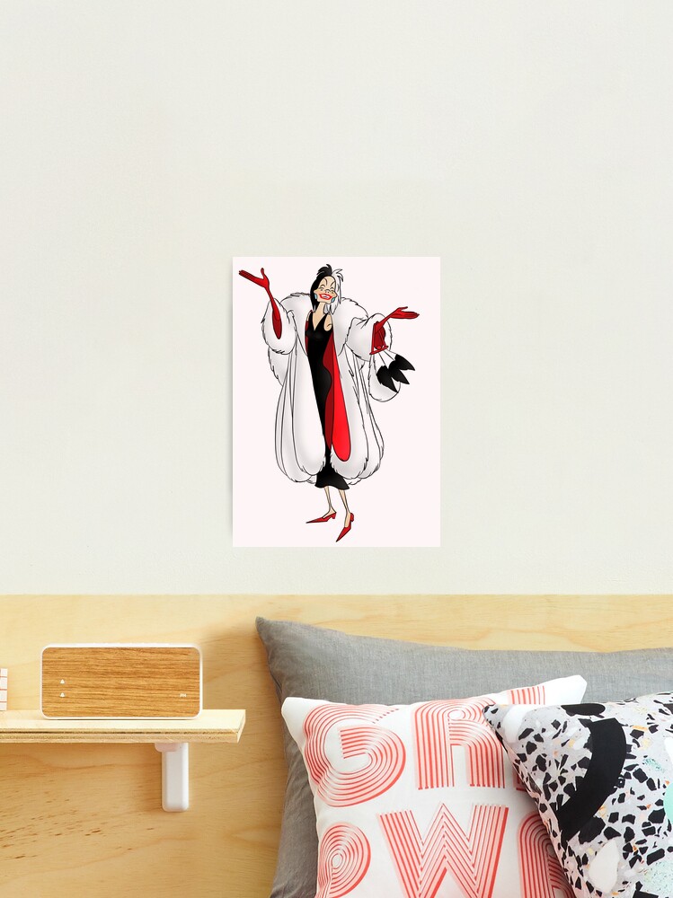 Cruella De Vil - Classic Cartoon Villain | Poster