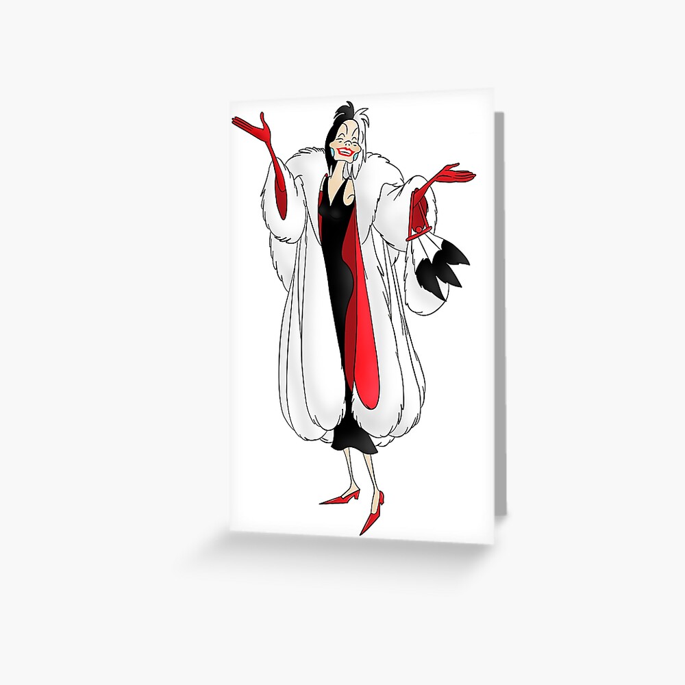 Cruella De Vil - Classic Cartoon Villain | Poster