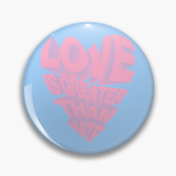 Item preview, LOVE IS GREATER THAN HATE designed and sold by NYXFN.