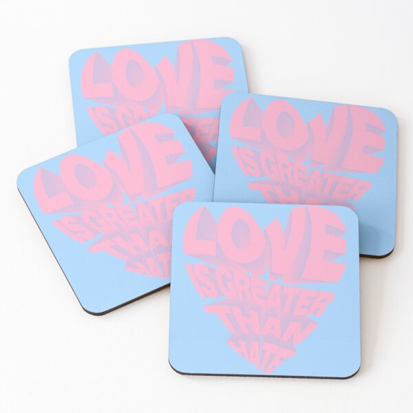 Item preview, LOVE IS GREATER THAN HATE designed and sold by NYXFN.