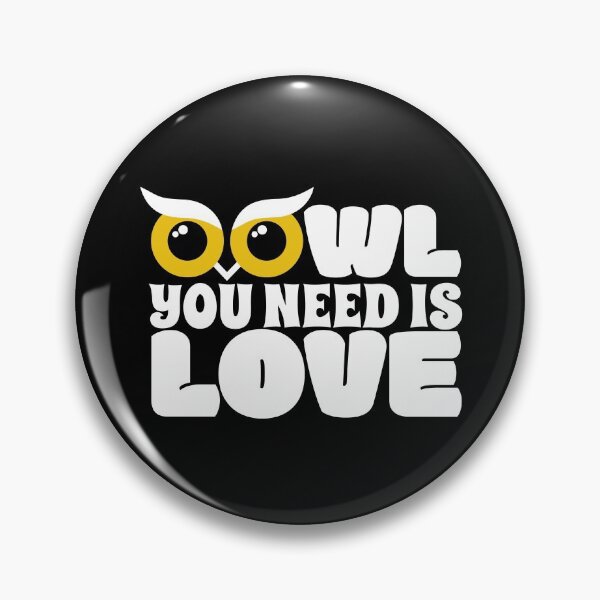 Item preview, Copy of Owl You Need Is Love - Black Background designed and sold by gloripardo.