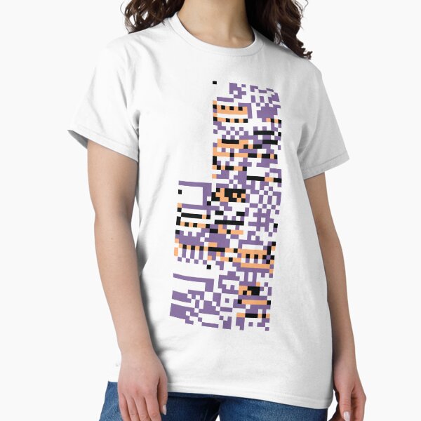 Vista previa del artículo con la obra «Error de MissingNo.», diseñado y vendido por Anonymouse Apparel.