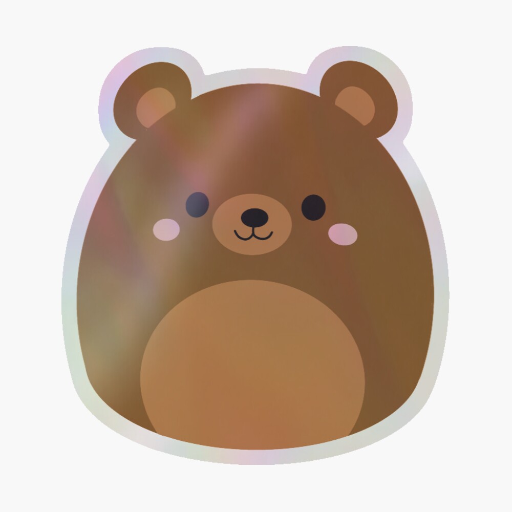 Blake the Bear Squishmellow Sticker for Sale by MollyLyn13 Redbubble