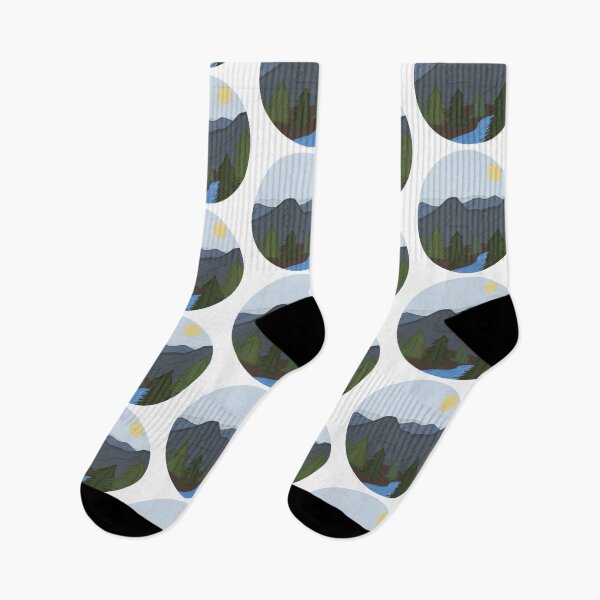 Item preview, Minimalist blue ridge mountains designed and sold by GnomelyDragon.