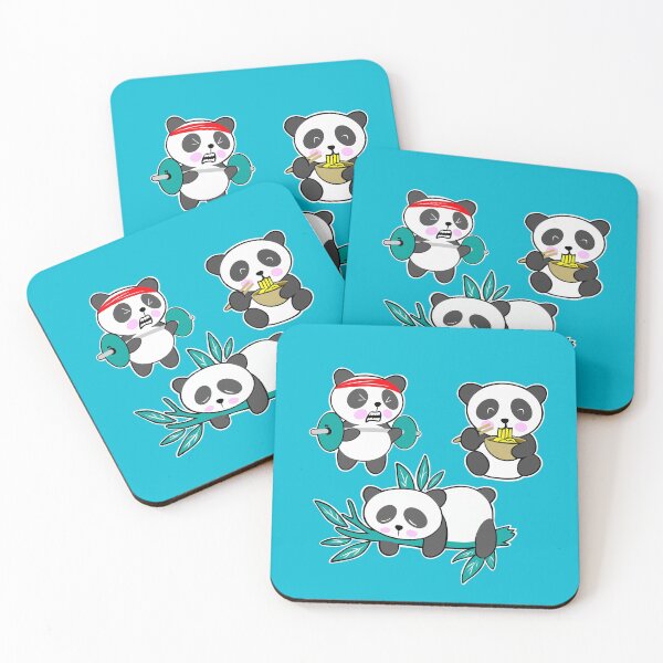 Item preview, Cute Panda Bear Fitness designed and sold by Tim Addison.