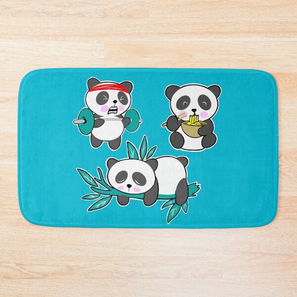 Item preview, Cute Panda Bear Fitness designed and sold by Tim Addison.