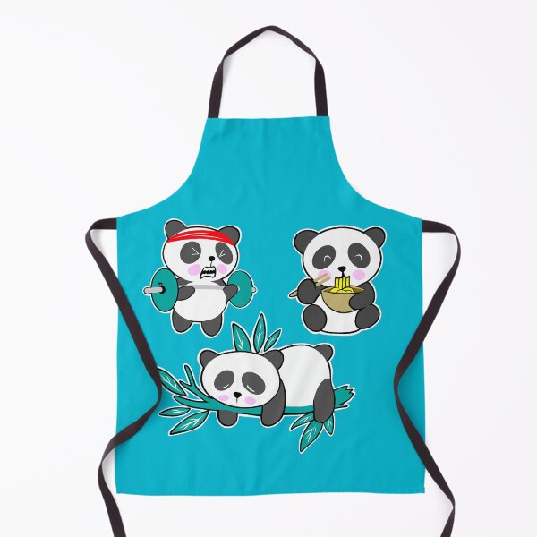 Item preview, Cute Panda Bear Fitness designed and sold by Tim Addison.