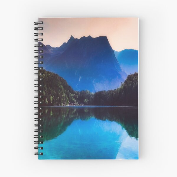 Item preview, Austria blue hills calm morning landscape designed and sold by August-E.