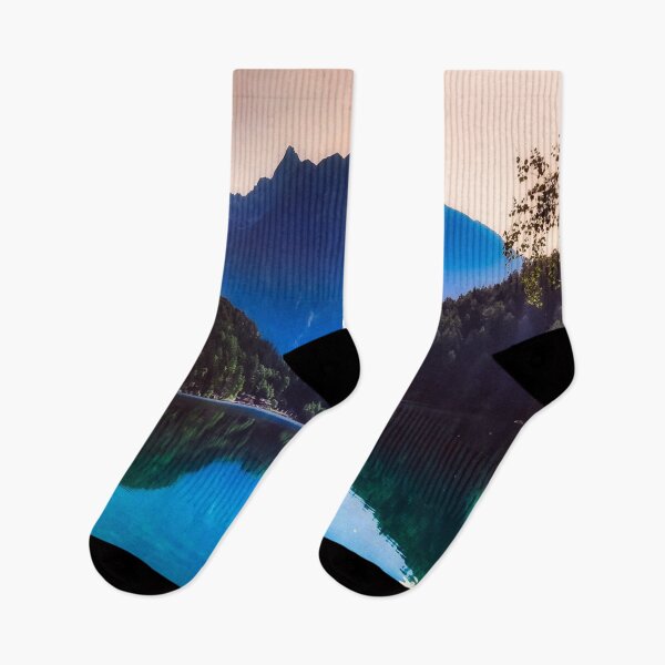 Item preview, Austria blue hills calm morning landscape designed and sold by August-E.