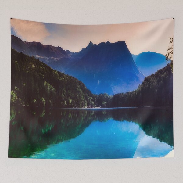 Item preview, Austria blue hills calm morning landscape designed and sold by August-E.