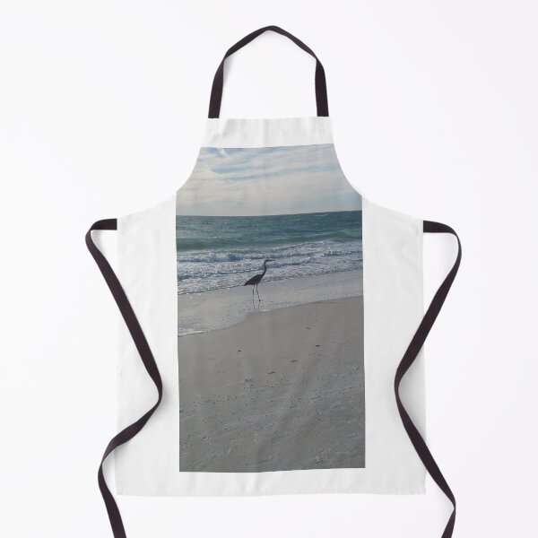 Item preview, Nature greats, Great Heron on the beach designed and sold by TIPJ.