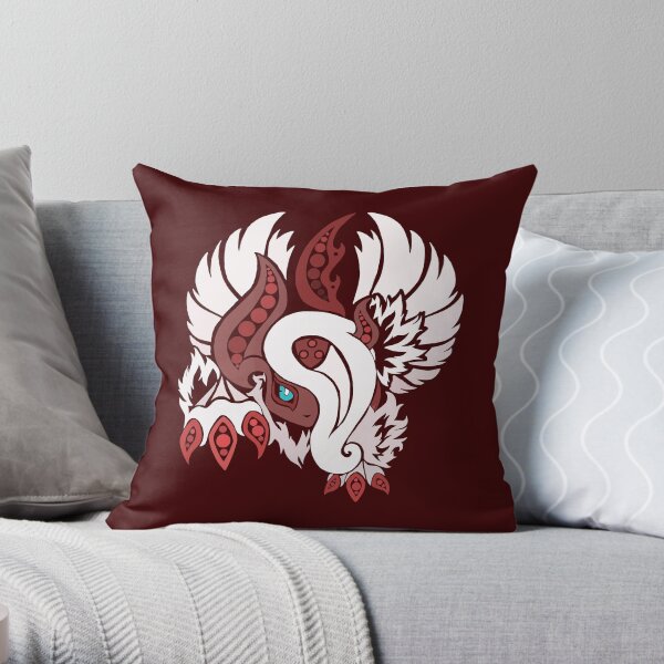 Shiny Mega Absol - Yin and Yang Evolved! Throw Pillow