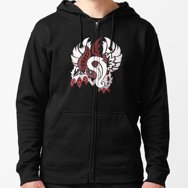 Shiny Mega Absol - Yin and Yang Evolved! Zipped Hoodie