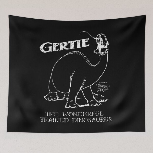 Item preview, Gertie The Dinosaur 1914 Animation Film History designed and sold by Chilly Lizard.