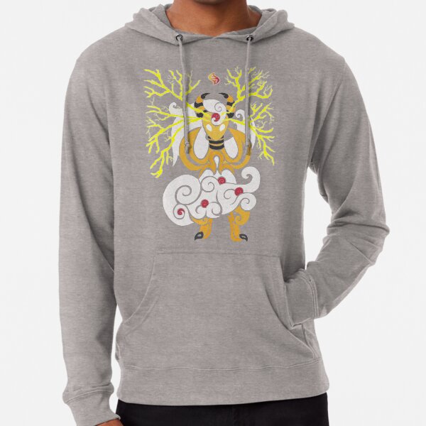 Tribalish Mega Ampharos - Eye of the Storm Lightweight Hoodie