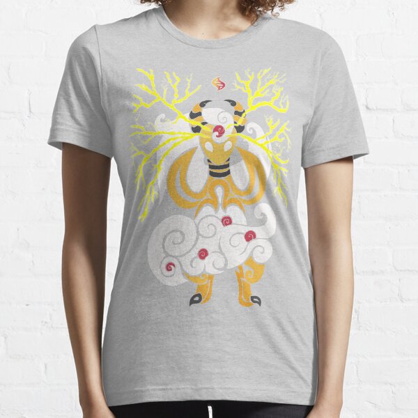 Tribalish Mega Ampharos - Eye of the Storm Essential T-Shirt