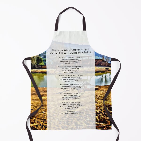 Item preview, Quoth the Winter Zebra's Stripes Poem Special Edition designed and sold by Pamela Storch.