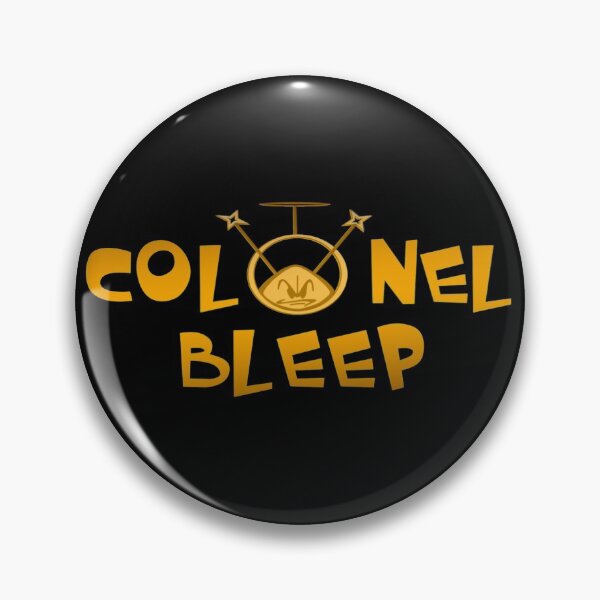 Item preview, Colonel Bleep  Spaceman  From The Future in the 50's Goldtone! designed and sold by michaelrodents.