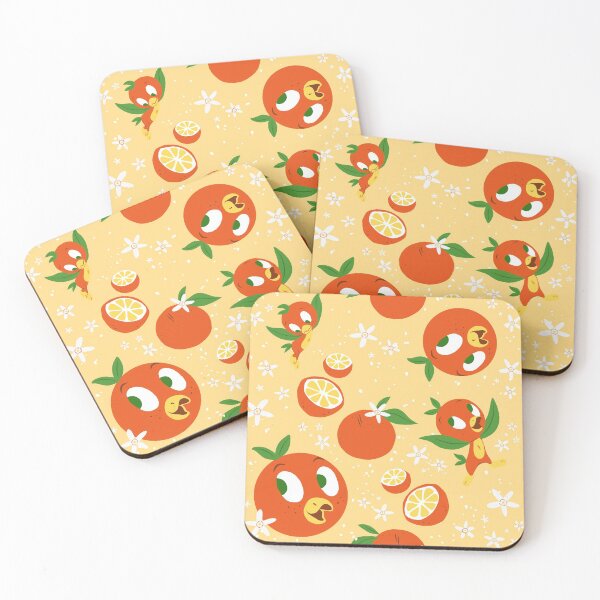 Item preview, Orange Blossom Bird (yellow) designed and sold by Cammi Friederichs.