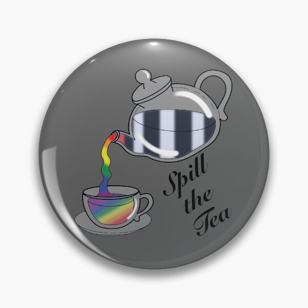 Item preview, Spill the tea Ally Flag designed and sold by NerdyCupcake559.