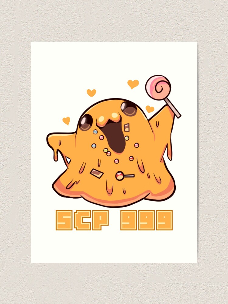 SCP 999 The Tickle Monster excited Sticker for Sale by FIGUE, FANART