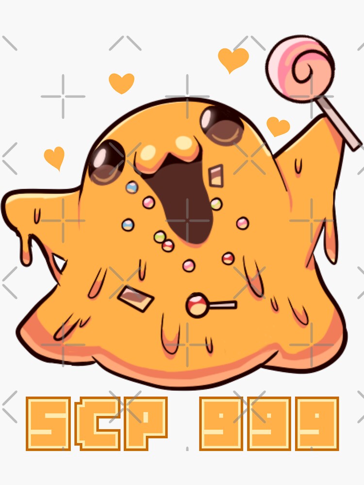 SCP 999 The Tickle Monster excited Sticker for Sale by FIGUE, FANART