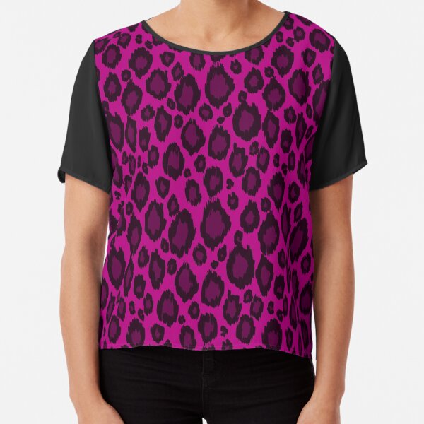 Cheetah Chique Chiffon Top