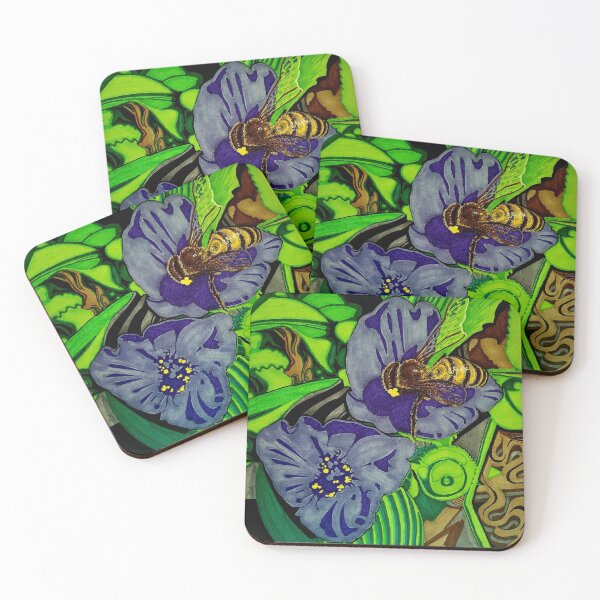 Item preview, Bee on Wild Flower  designed and sold by willncc.