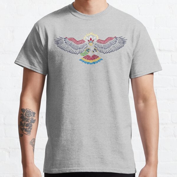 Colored Tribalish Braviary - The All-American Bird Classic T-Shirt