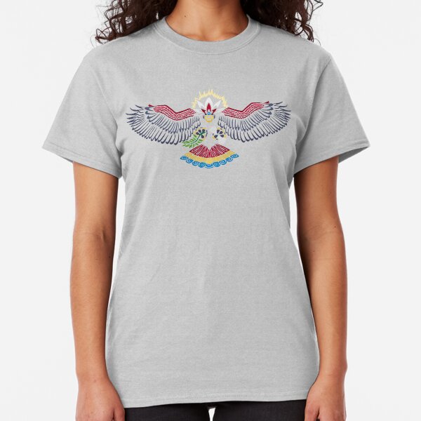 Colored Tribalish Braviary - The All-American Bird Classic T-Shirt