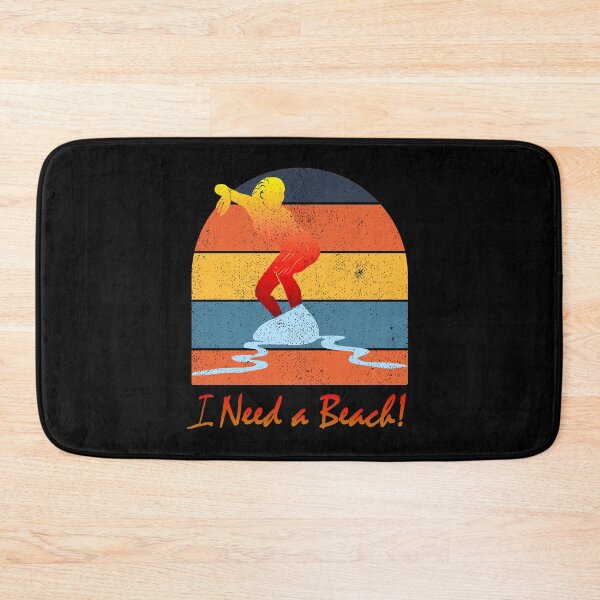 Item preview, 'I Need a Beach'... Surfer Girl designed and sold by Michael Pilinski.