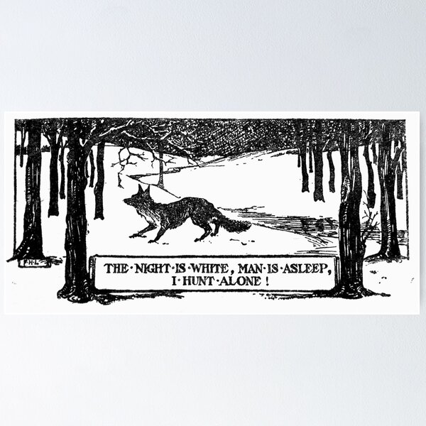 Artikel-Vorschau von Aus „Geschöpfe der Nacht“ von Alfred W. Rees (1905), designt und verkauft von IndieArtDream.
