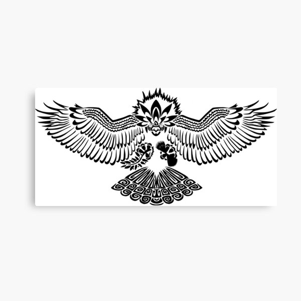 Tribalish Braviary - The All-American Bird Canvas Print
