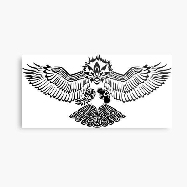 Tribalish Braviary - The All-American Bird Metal Print
