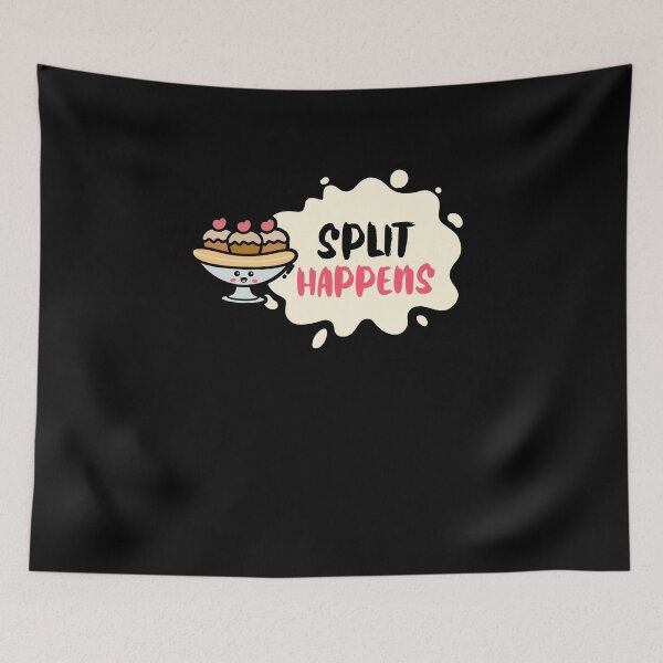Item preview, Split Happens - Banana Split - Dessert Snack designed and sold by findot.