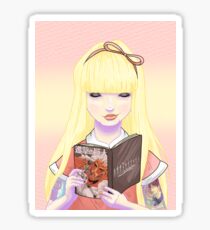 Mädchen lesen auch Comics! Titanen Sticker