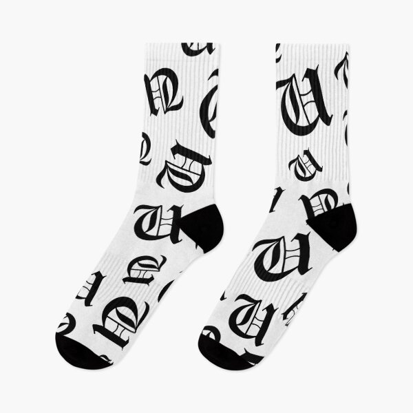 Item preview, U – Old English Initial Black Letter U Pattern  designed and sold by Typeglyphs.