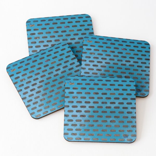 Item preview, Blue Stell Seat with Patterned Holes designed and sold by Sinemathk.