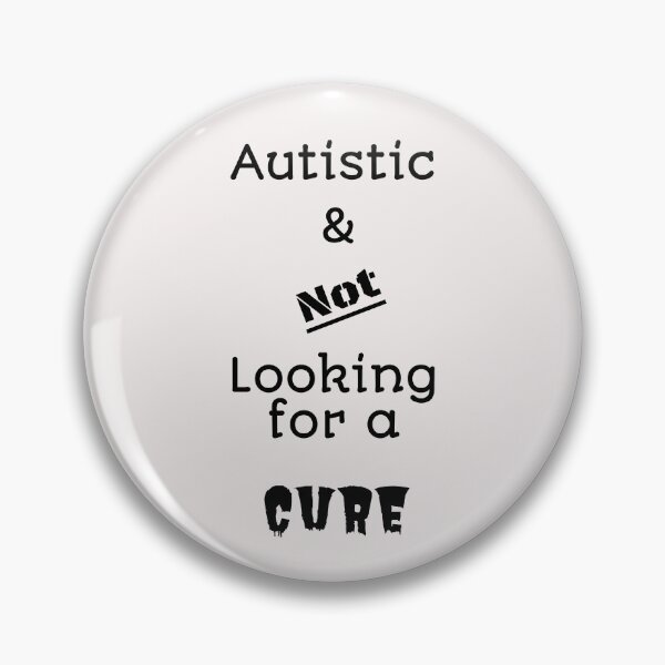 Item preview, Autism Anti Cure (No Monster, Light) designed and sold by GladBlackLamb.
