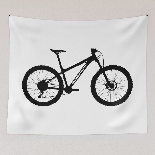 Artikelvorschau, Nukeproof Scout Hardtail Mountainbike Silhouette entworfen und verkauft von PositiveLad.