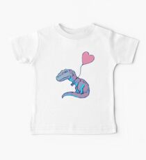 I Love Dinosaurs Baby Tee