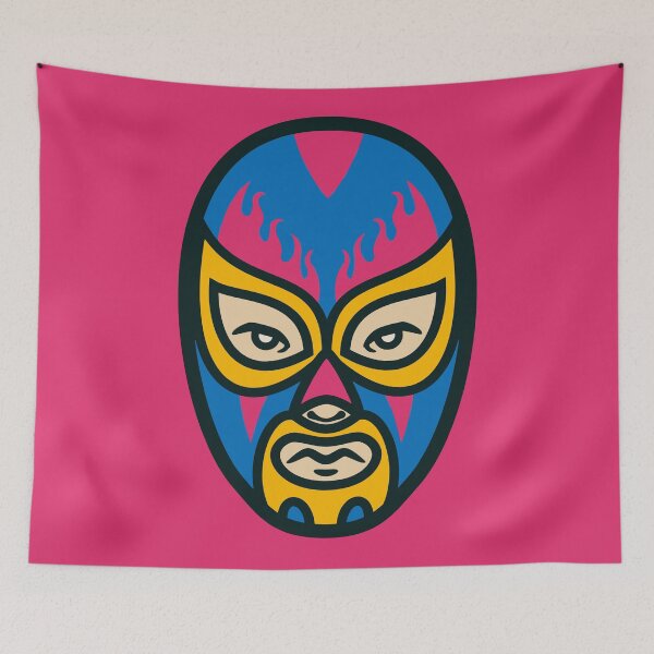 Artikelvorschau, Luchador Wrestler Head entworfen und verkauft von SLAG-Creative.