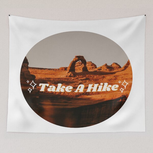 Item preview, Take a hike! Moab Utah Delicate Arch Circle  designed and sold by JLPhotographer.
