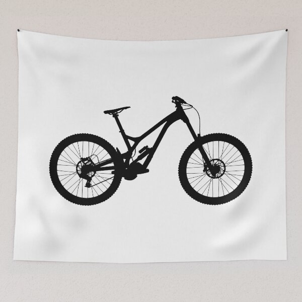 Item preview, Commencal Supreme Downhill Mountain Bike Silhouette designed and sold by PositiveLad.