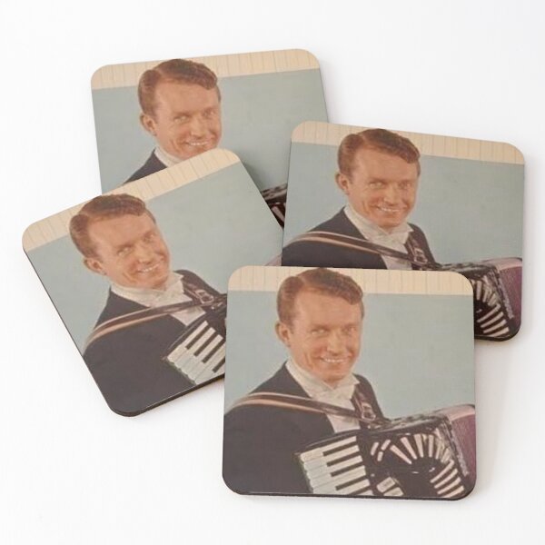 Item preview, Myron Floren smiling color photo designed and sold by gameshowfan2001.